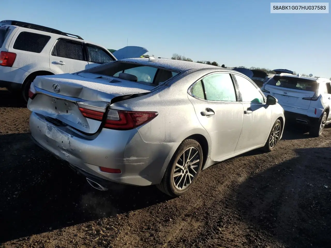 58ABK1GG7HU037583 2017 Lexus Es 350