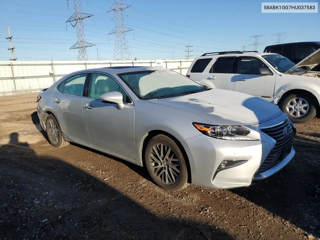 58ABK1GG7HU037583 2017 Lexus Es 350