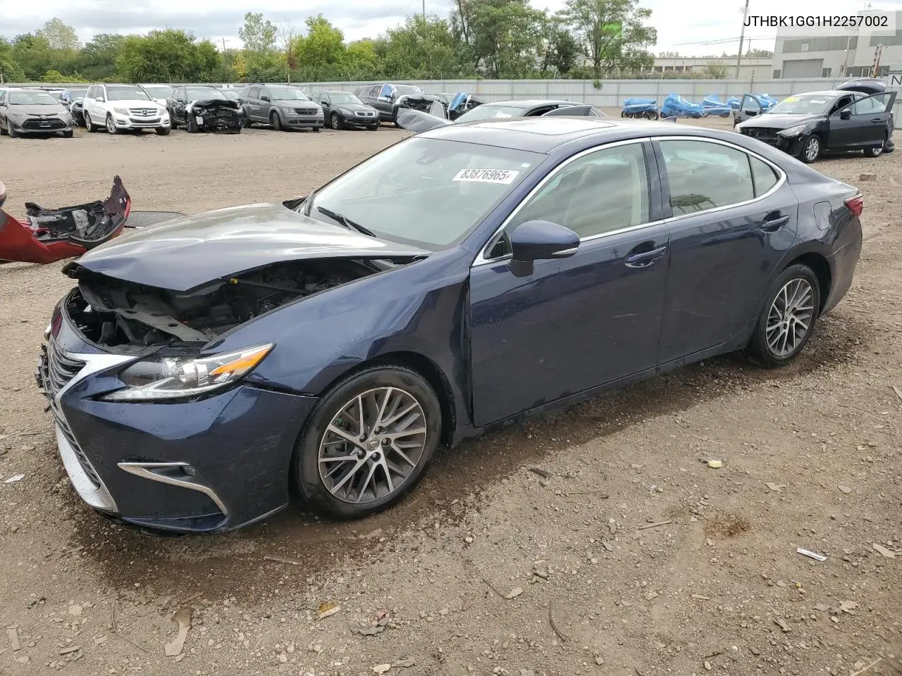 JTHBK1GG1H2257002 2017 Lexus Es 350