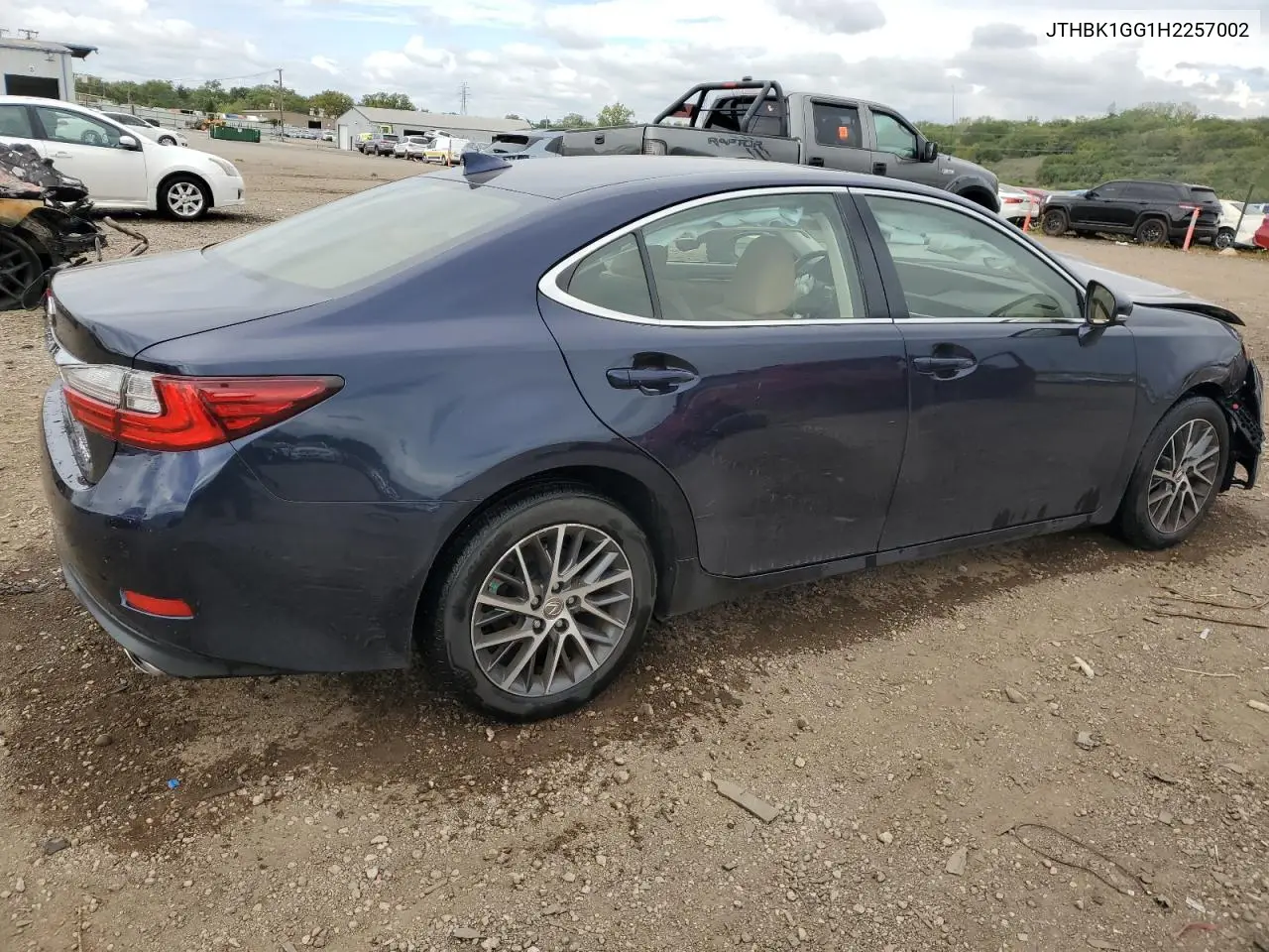 JTHBK1GG1H2257002 2017 Lexus Es 350