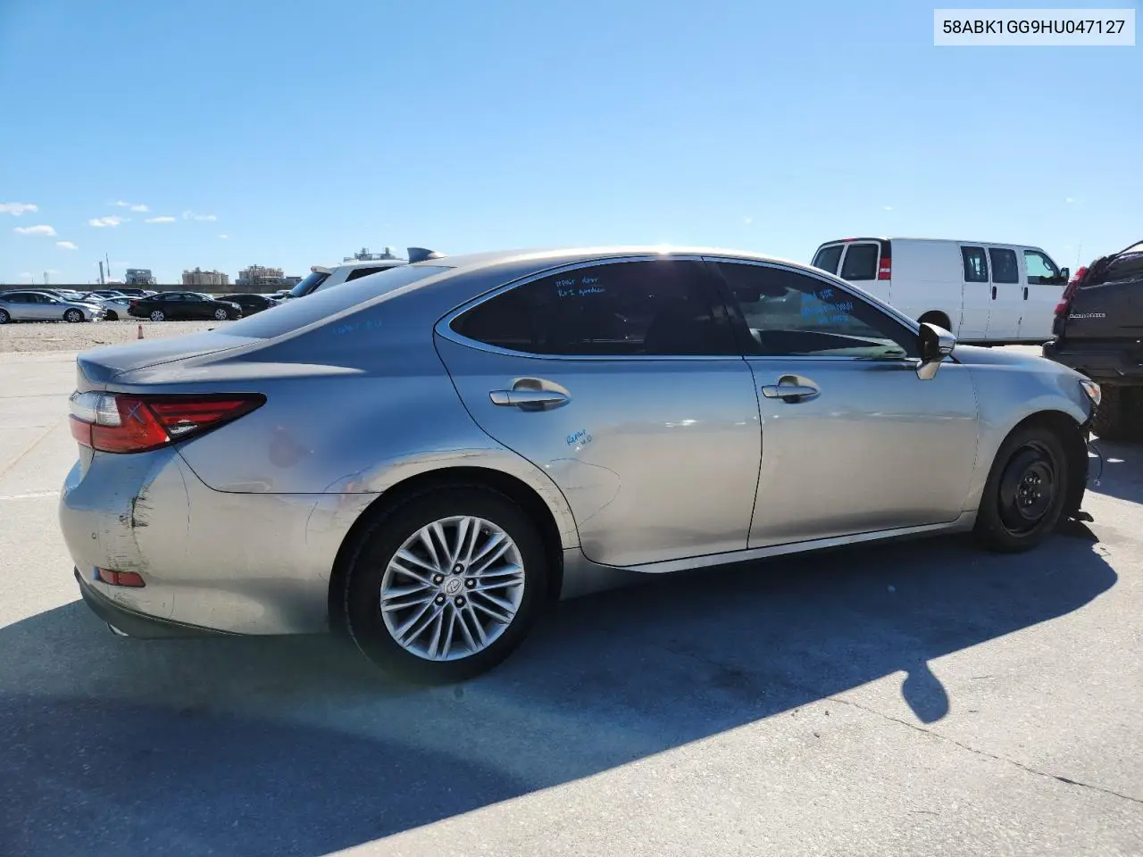 58ABK1GG9HU047127 2017 Lexus Es 350