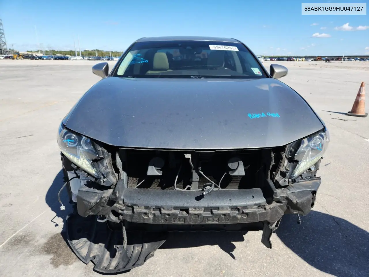 58ABK1GG9HU047127 2017 Lexus Es 350