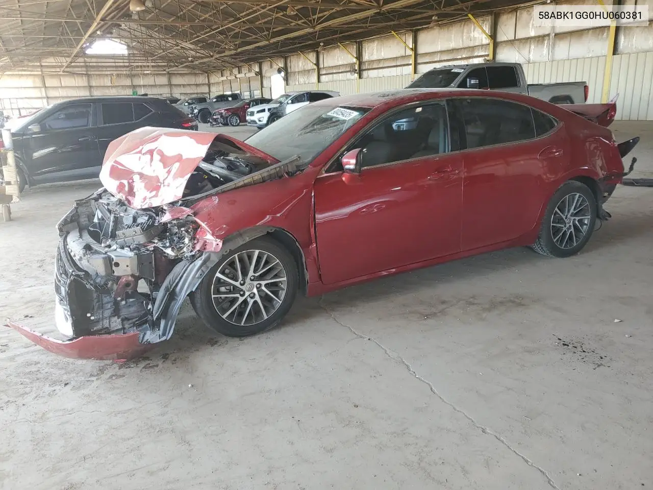 58ABK1GG0HU060381 2017 Lexus Es 350