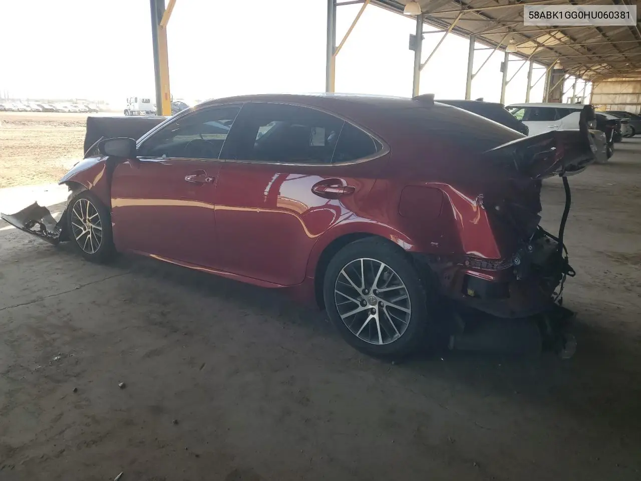 58ABK1GG0HU060381 2017 Lexus Es 350