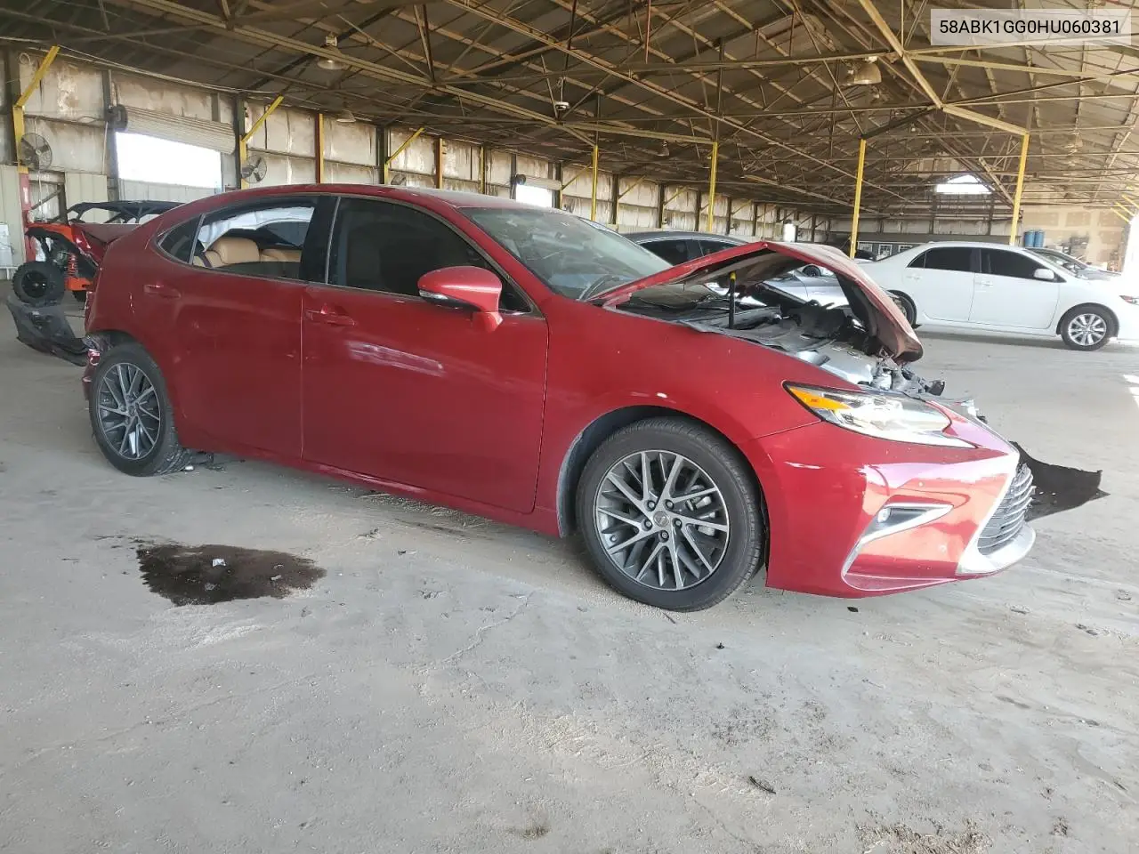 58ABK1GG0HU060381 2017 Lexus Es 350
