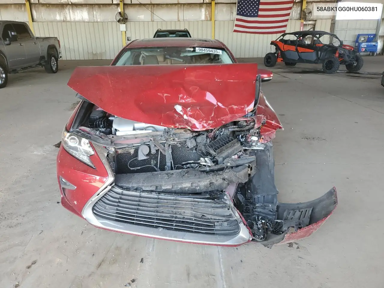 58ABK1GG0HU060381 2017 Lexus Es 350