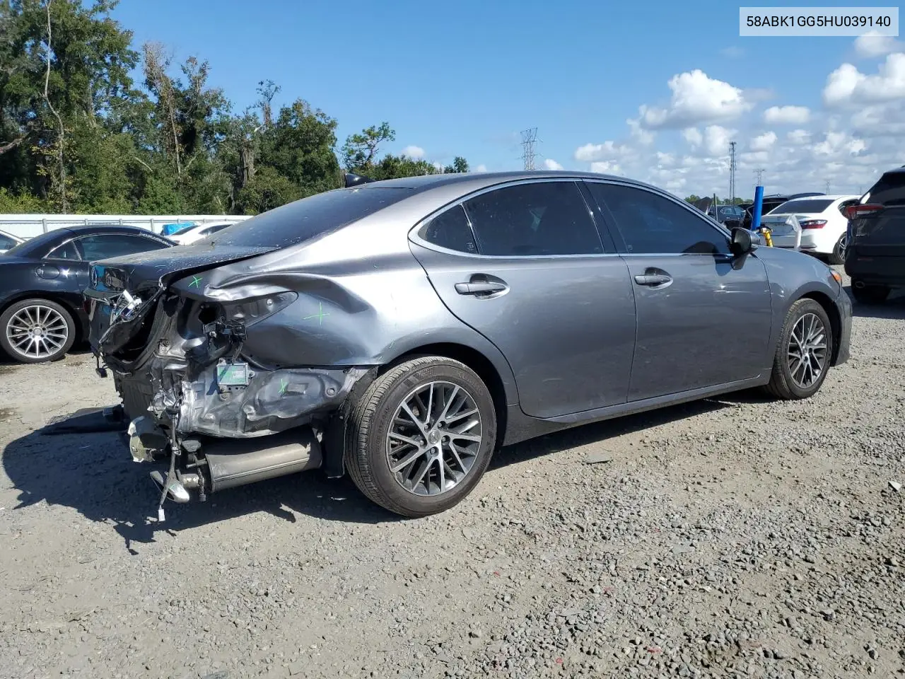 58ABK1GG5HU039140 2017 Lexus Es 350