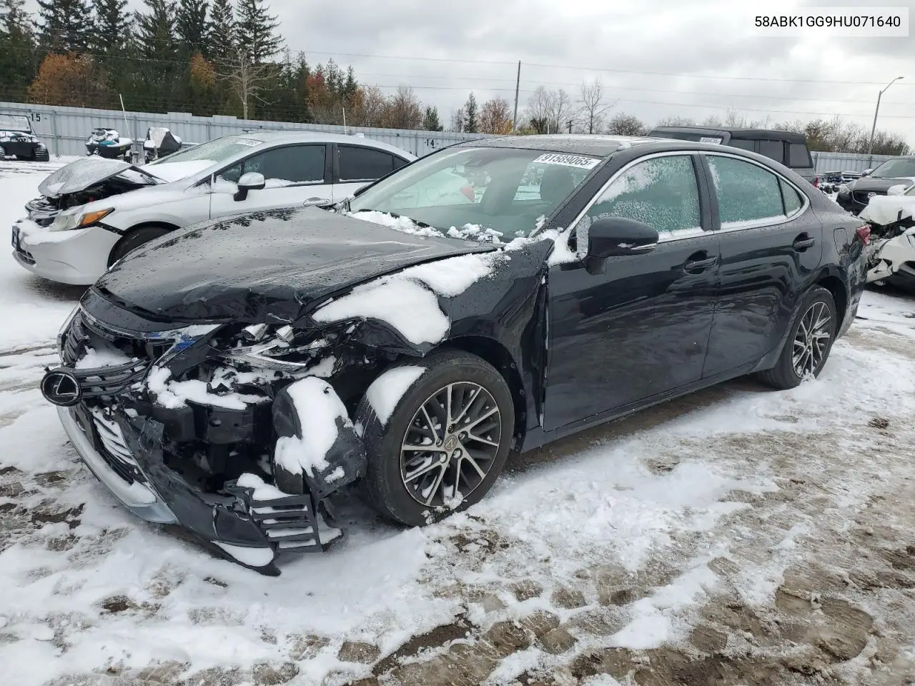 58ABK1GG9HU071640 2017 Lexus Es 350