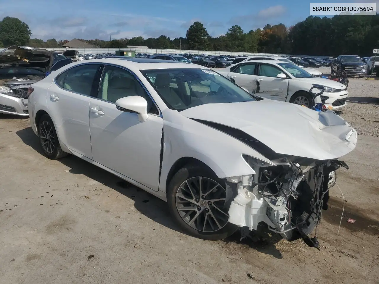 58ABK1GG8HU075694 2017 Lexus Es 350