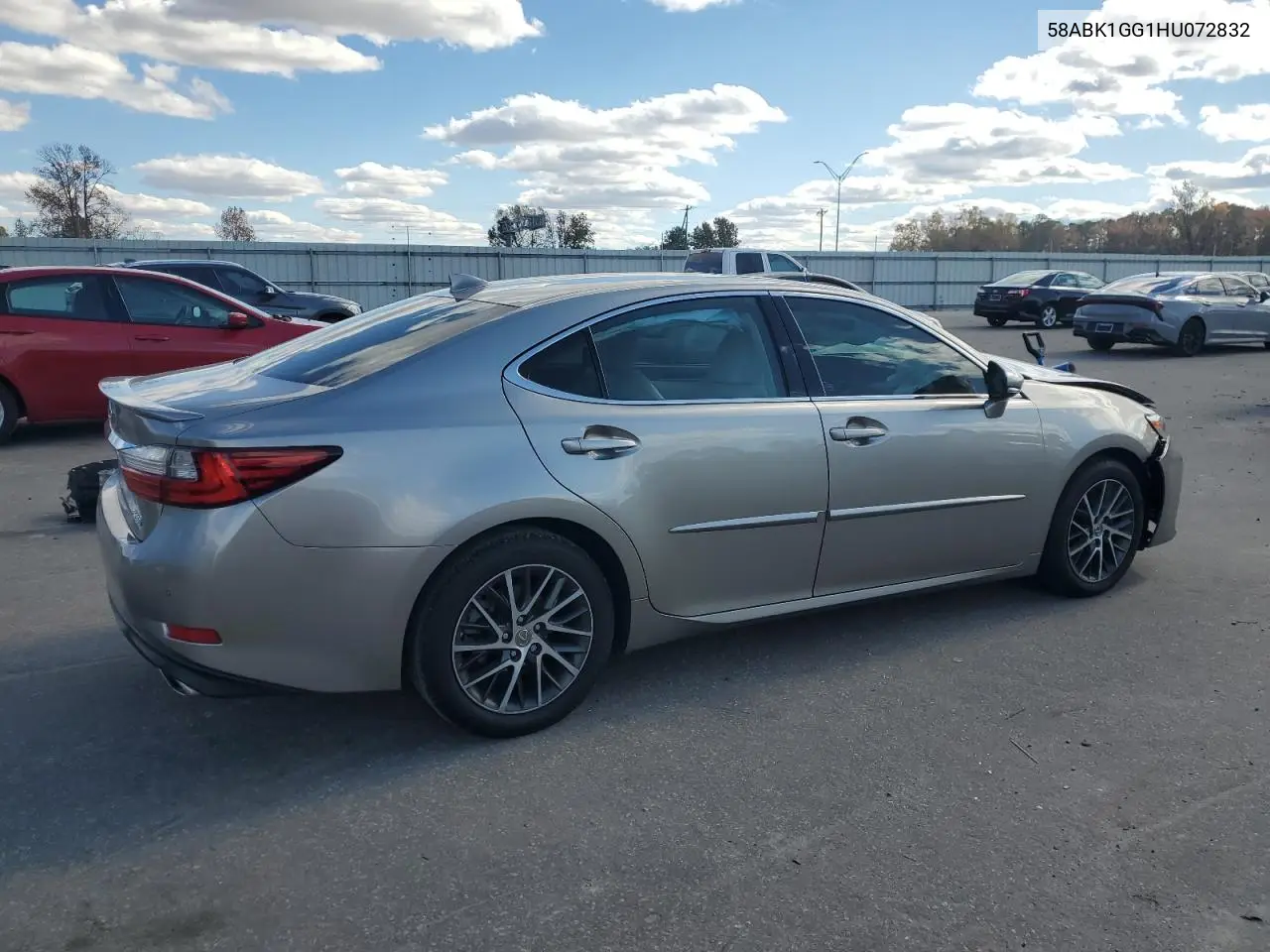 58ABK1GG1HU072832 2017 Lexus Es 350