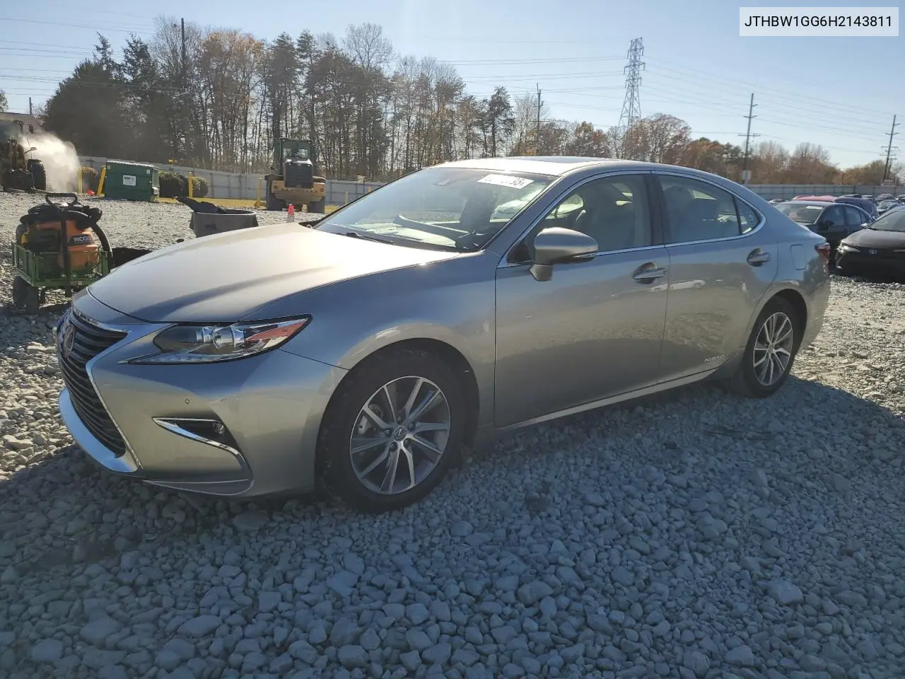 JTHBW1GG6H2143811 2017 Lexus Es 300H