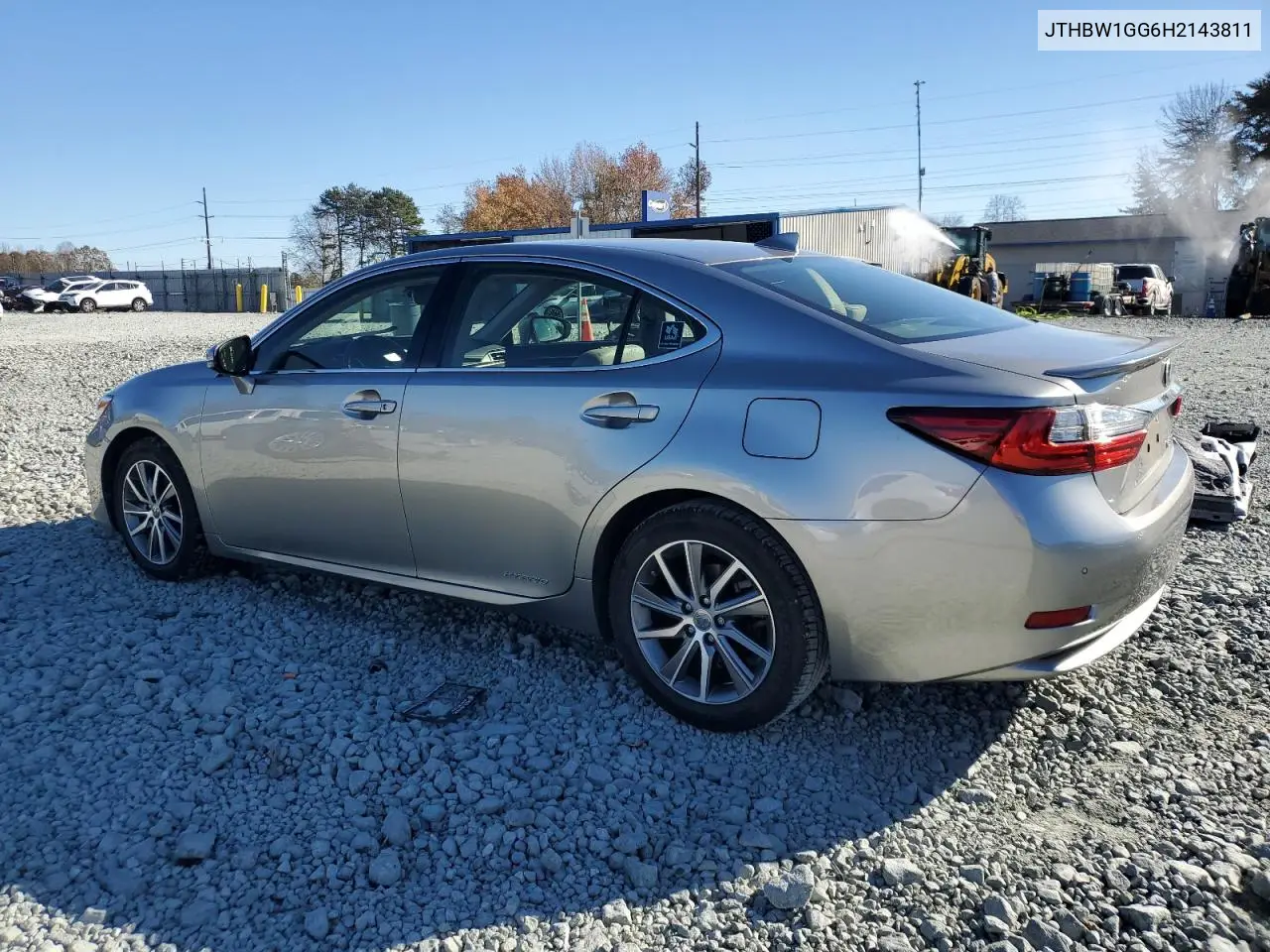 JTHBW1GG6H2143811 2017 Lexus Es 300H