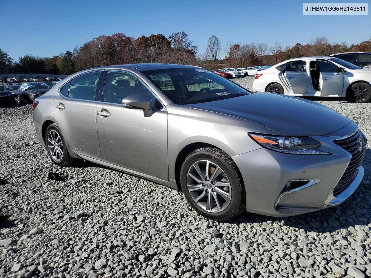 JTHBW1GG6H2143811 2017 Lexus Es 300H