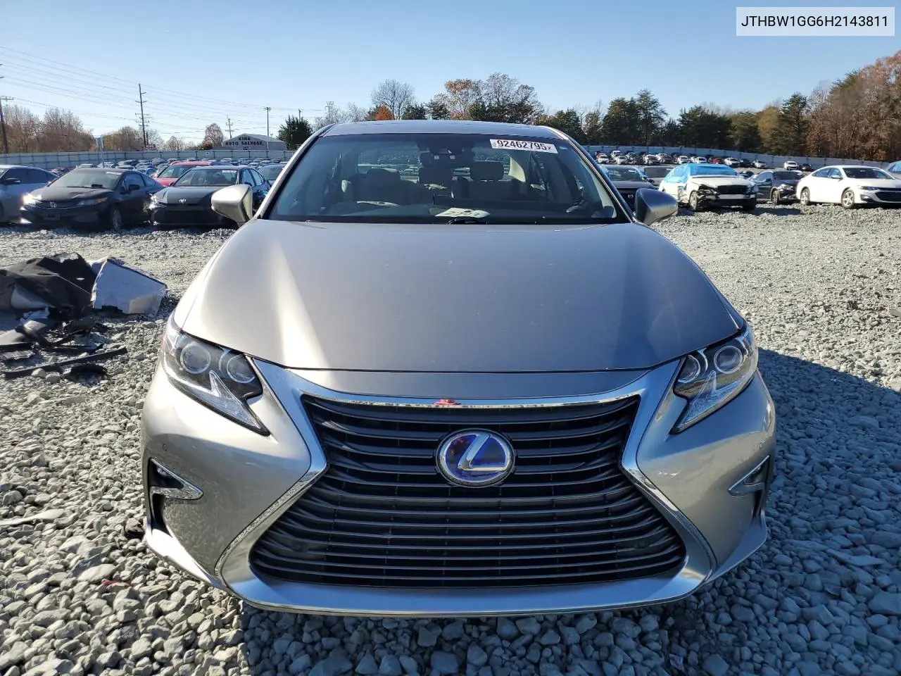 JTHBW1GG6H2143811 2017 Lexus Es 300H