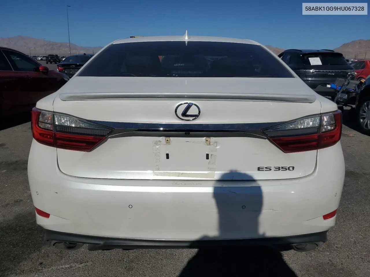58ABK1GG9HU067328 2017 Lexus Es 350