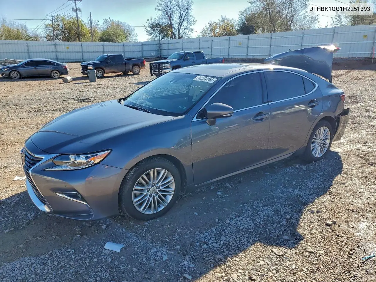 JTHBK1GG1H2251393 2017 Lexus Es 350