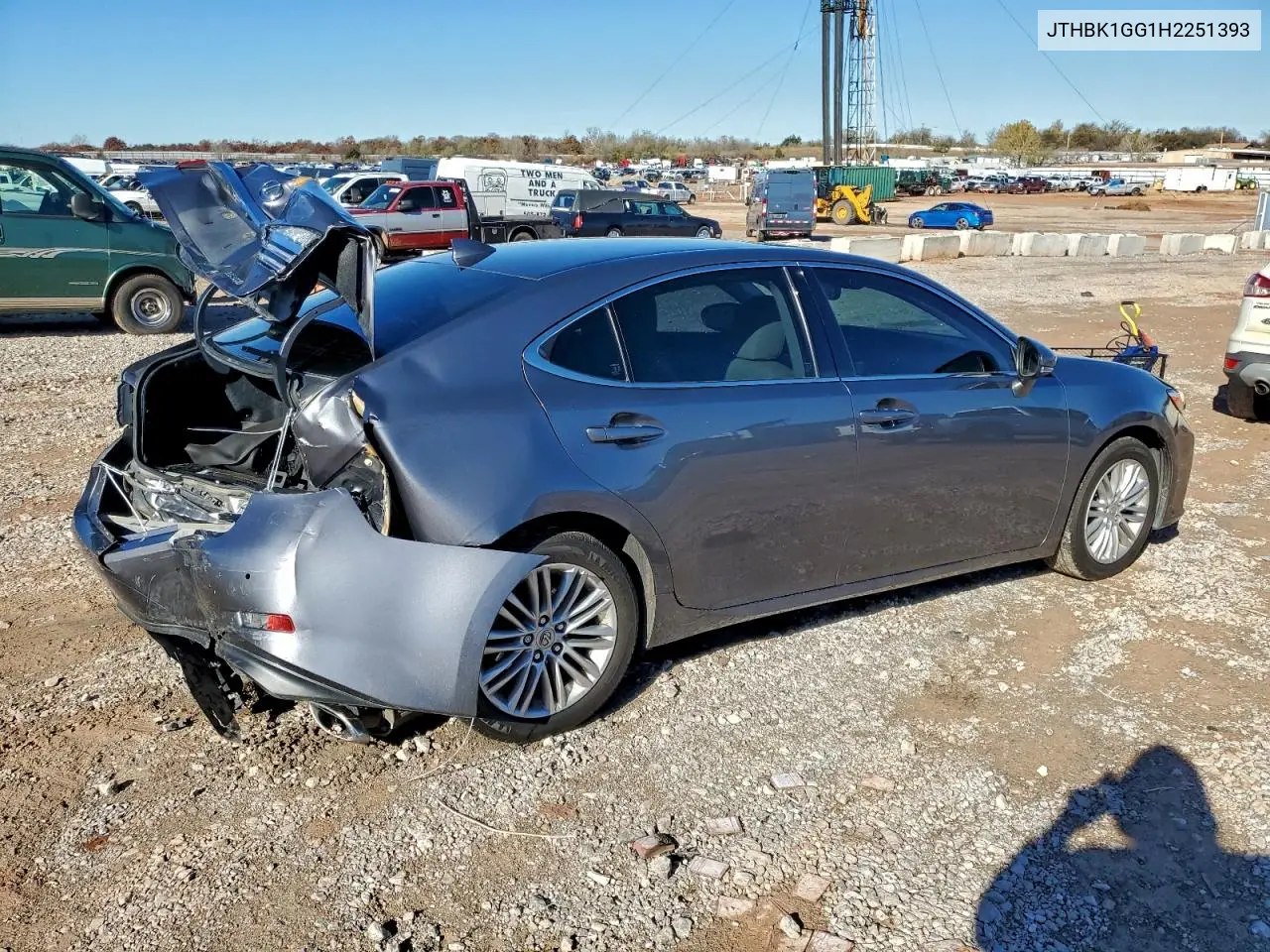 JTHBK1GG1H2251393 2017 Lexus Es 350