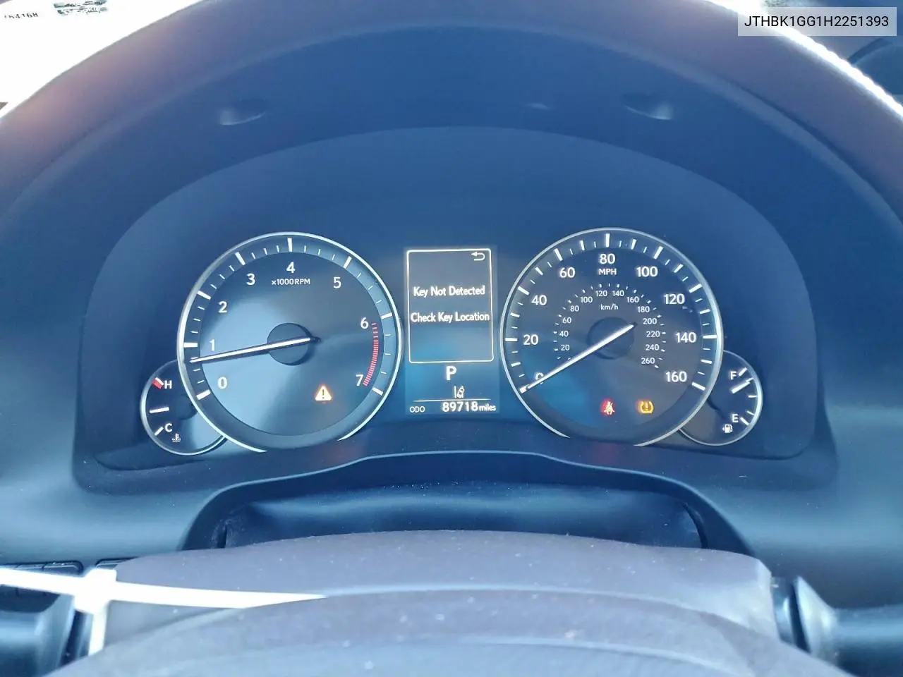 JTHBK1GG1H2251393 2017 Lexus Es 350