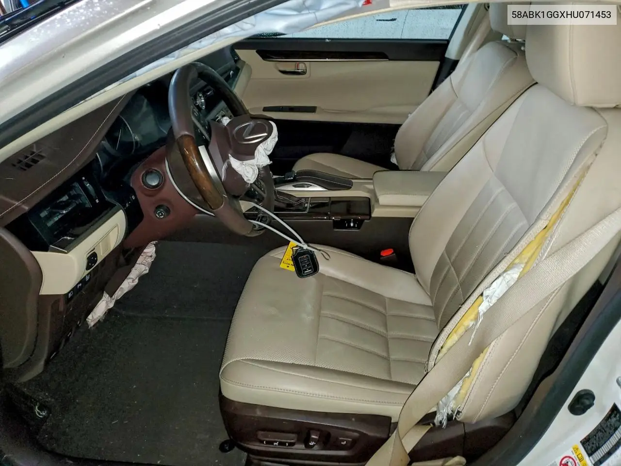 58ABK1GGXHU071453 2017 Lexus Es 350