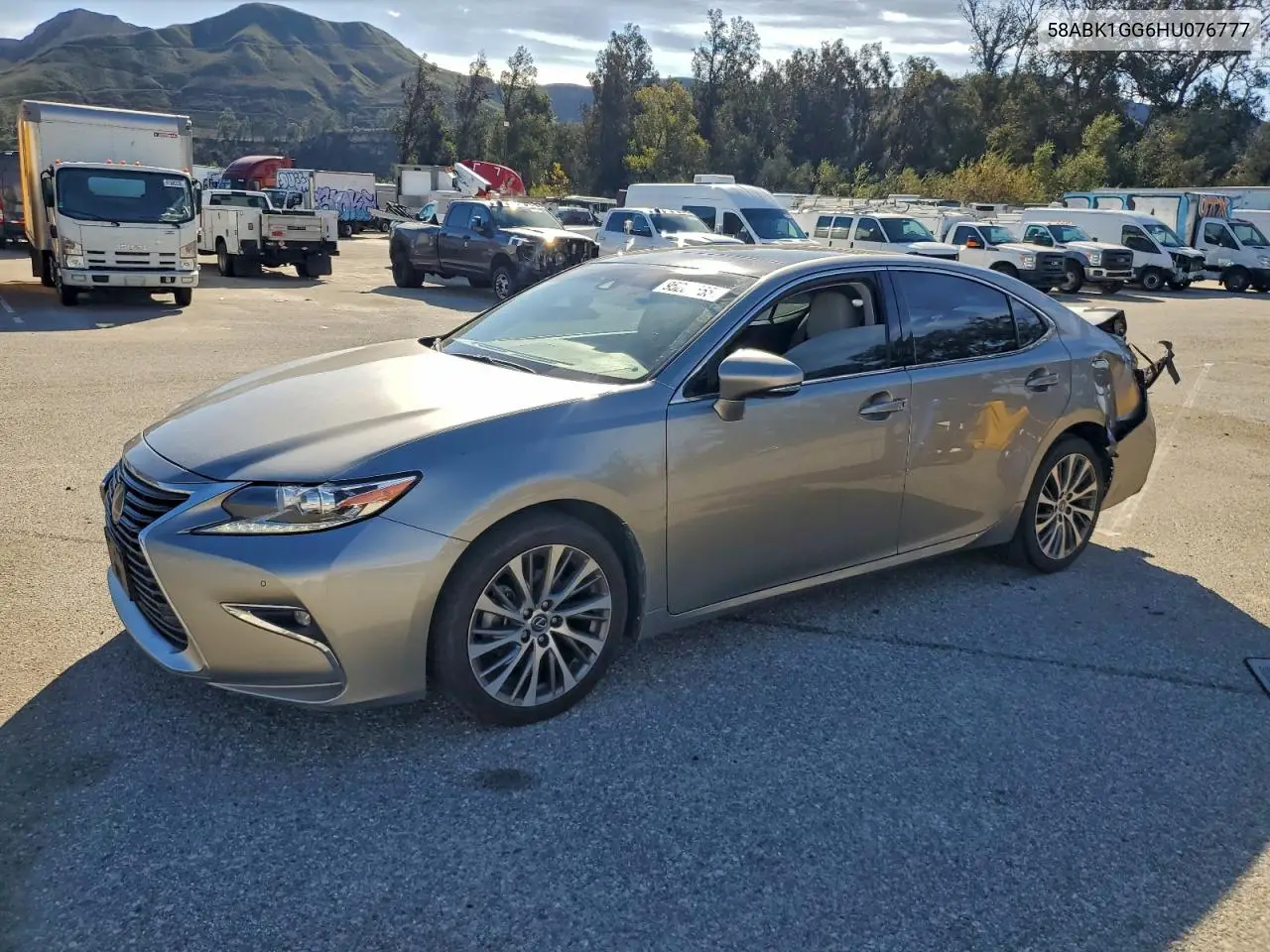58ABK1GG6HU076777 2017 Lexus Es 350