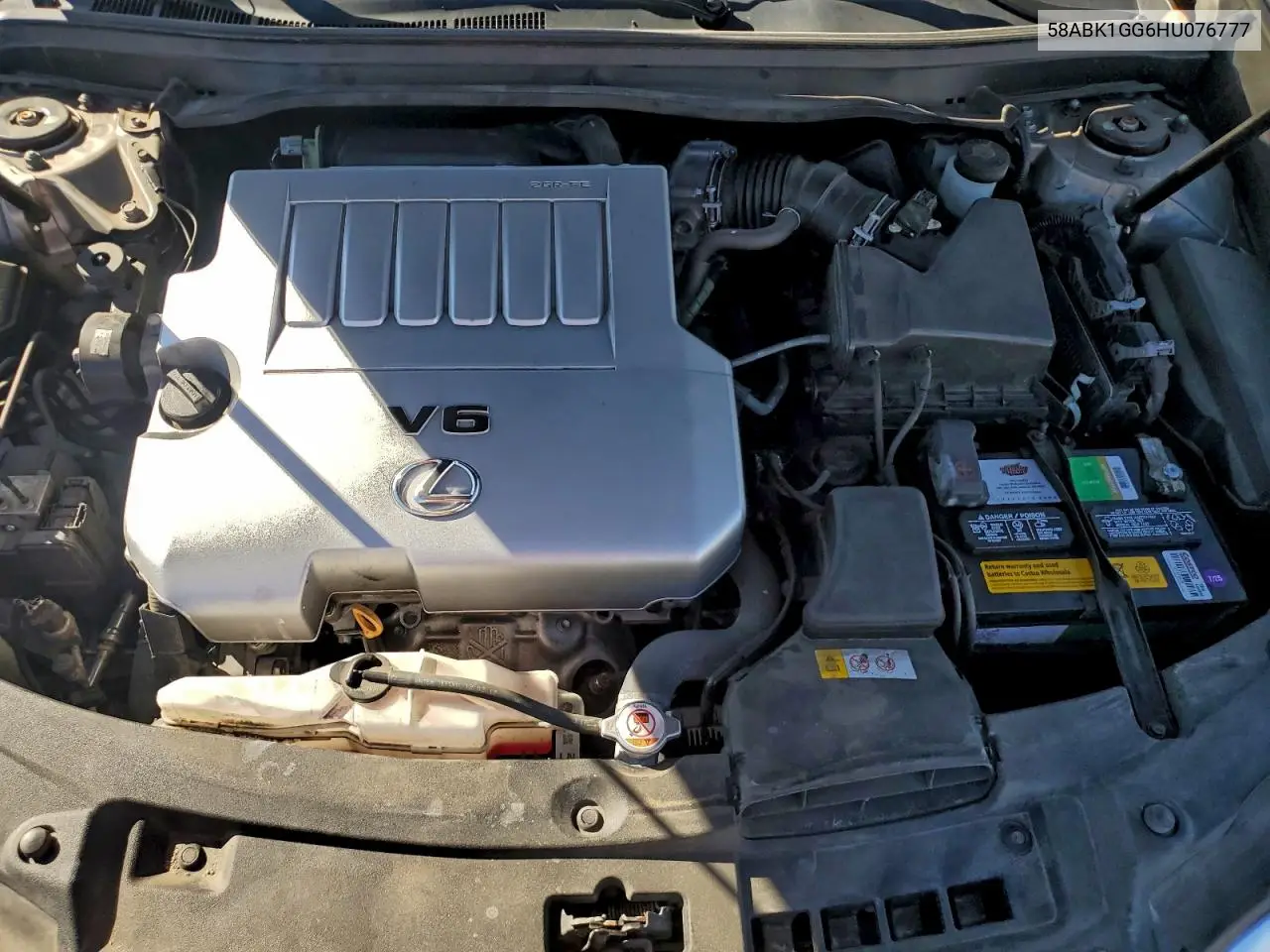 58ABK1GG6HU076777 2017 Lexus Es 350