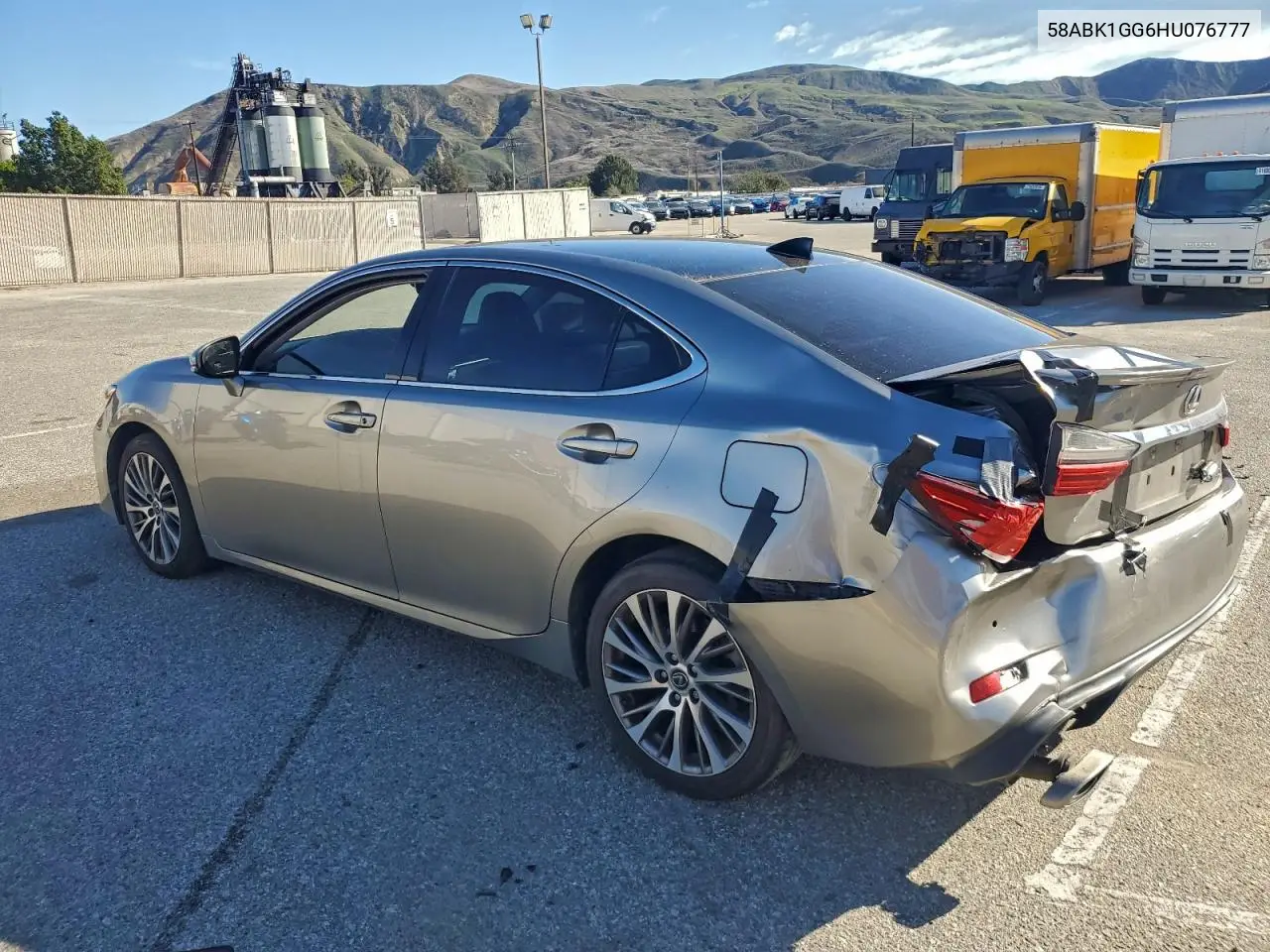 58ABK1GG6HU076777 2017 Lexus Es 350