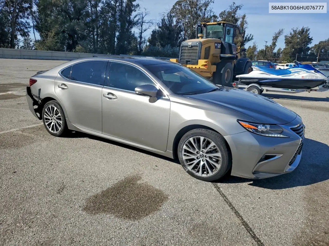 58ABK1GG6HU076777 2017 Lexus Es 350