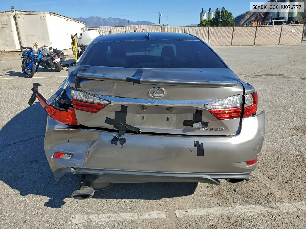 58ABK1GG6HU076777 2017 Lexus Es 350