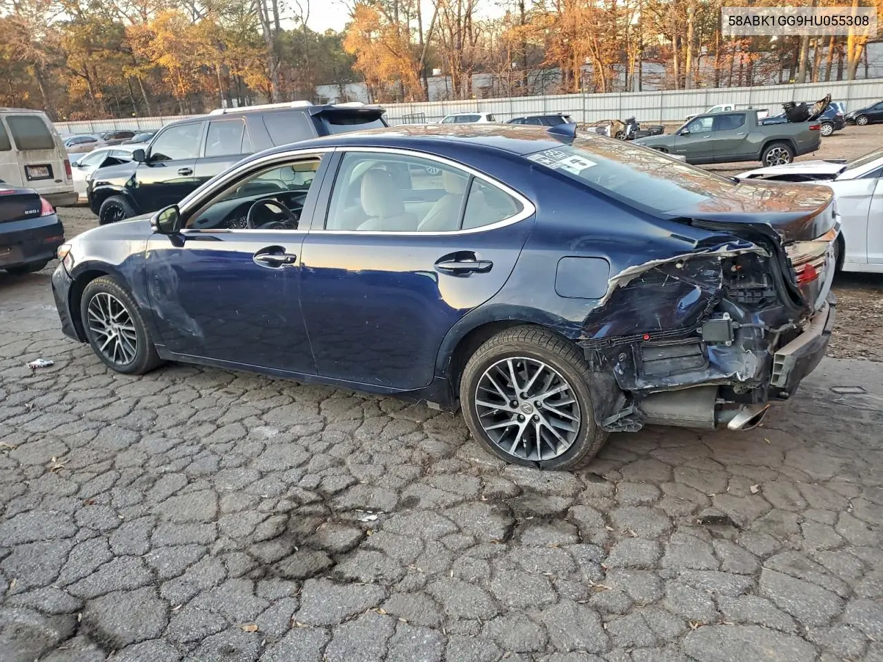 58ABK1GG9HU055308 2017 Lexus Es 350
