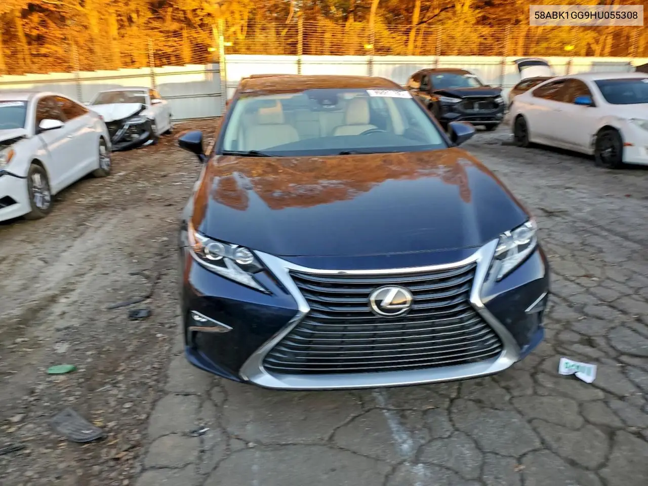 58ABK1GG9HU055308 2017 Lexus Es 350