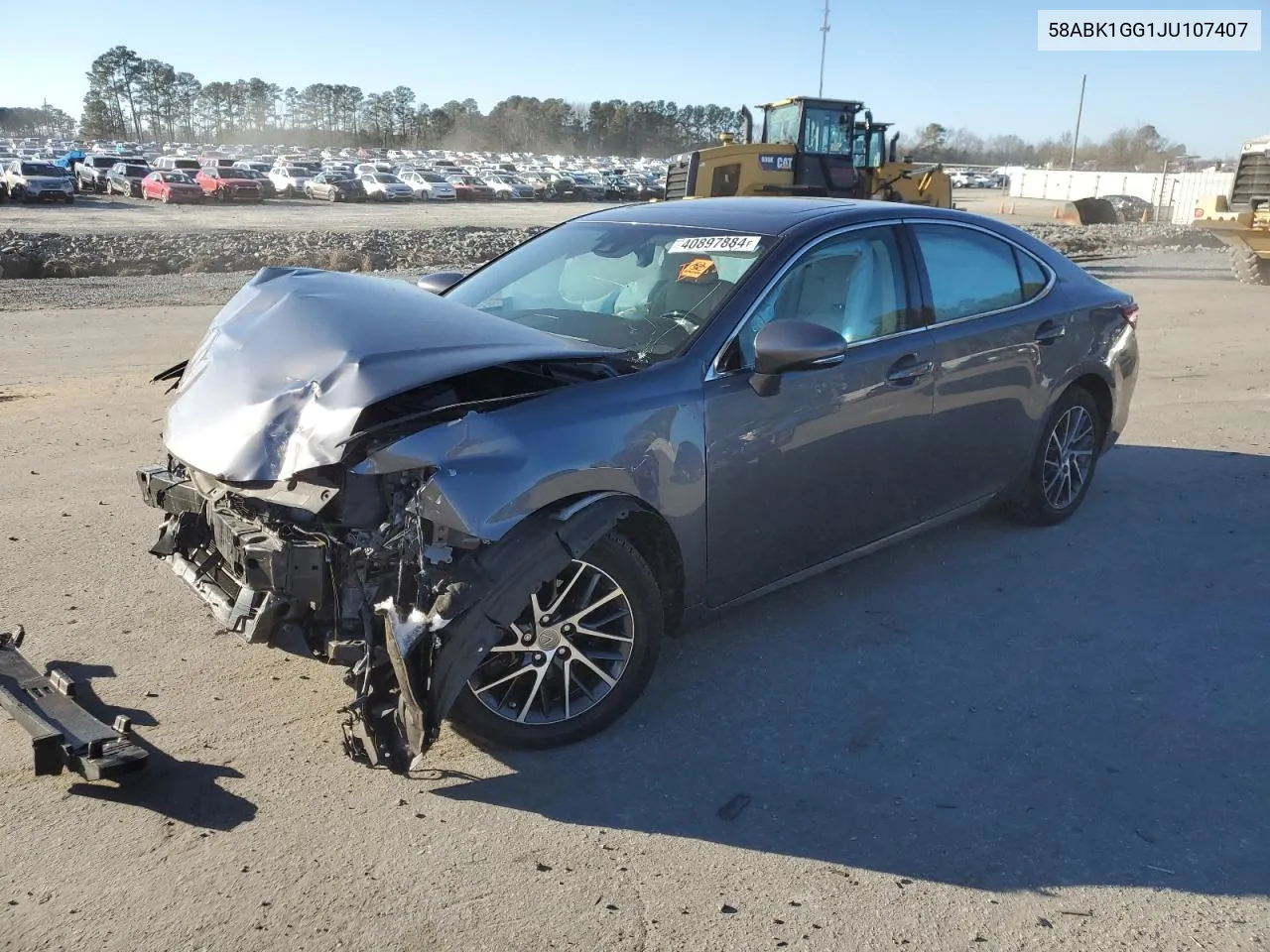 Auction sale of the 2018 Lexus ES , vin: 58ABK1GG1JU107407, lot number: 40897884