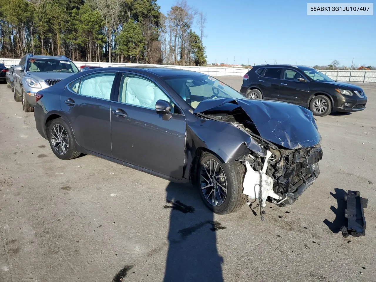 Auction sale of the 2018 Lexus ES , vin: 58ABK1GG1JU107407, lot number: 40897884