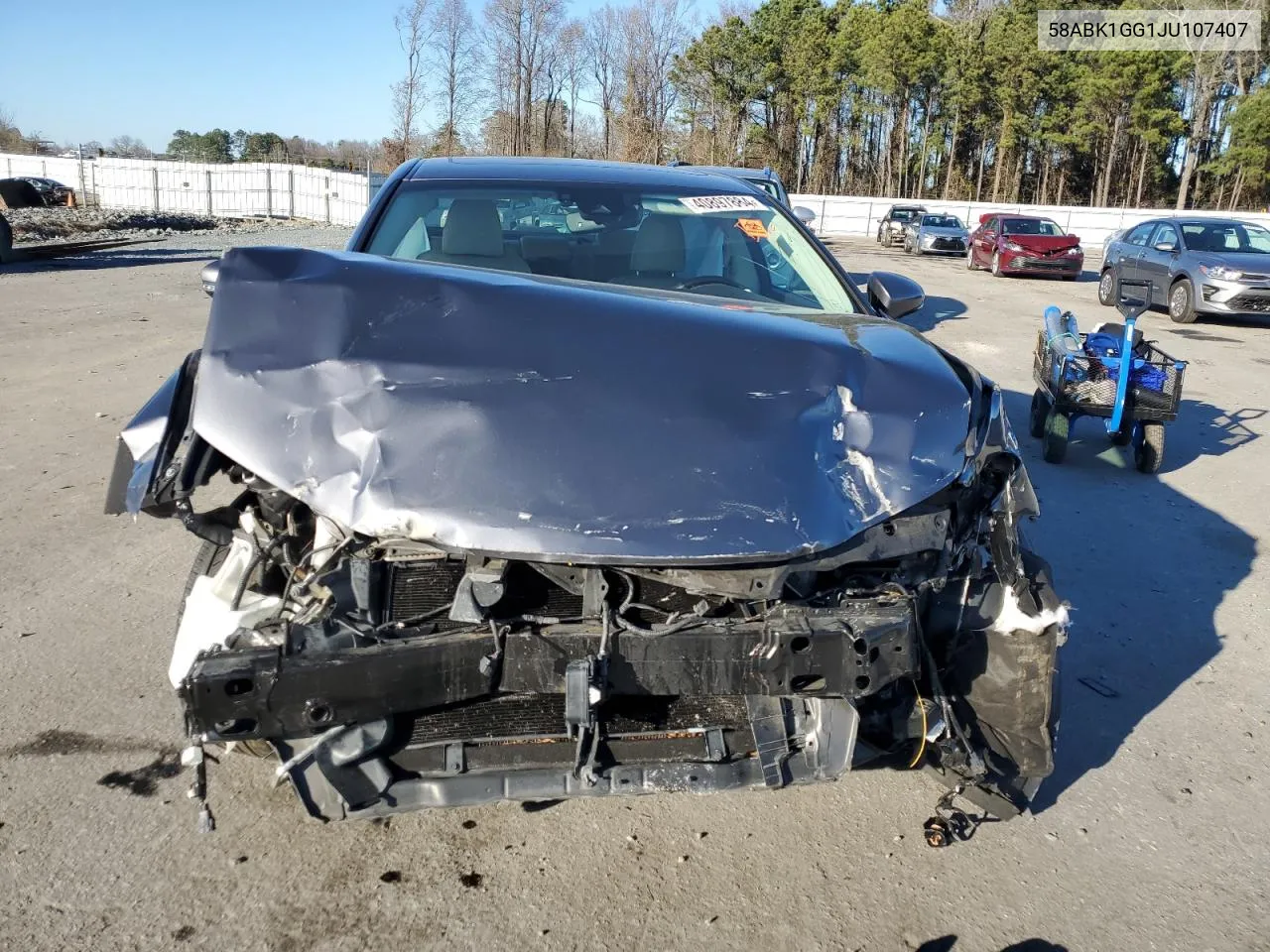 Auction sale of the 2018 Lexus ES , vin: 58ABK1GG1JU107407, lot number: 40897884