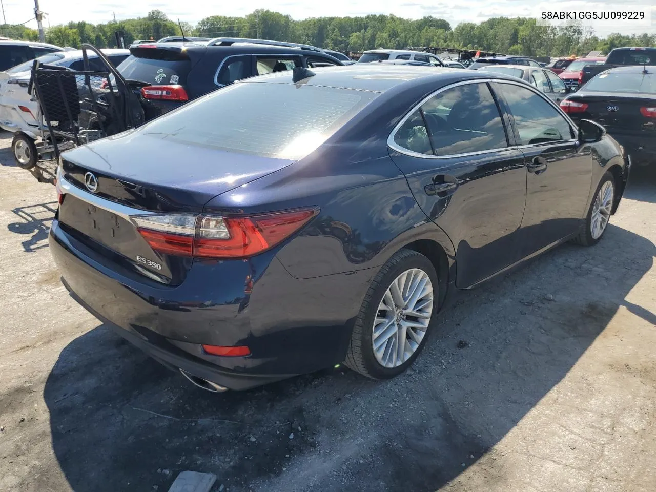 58ABK1GG5JU099229 2018 Lexus Es 350