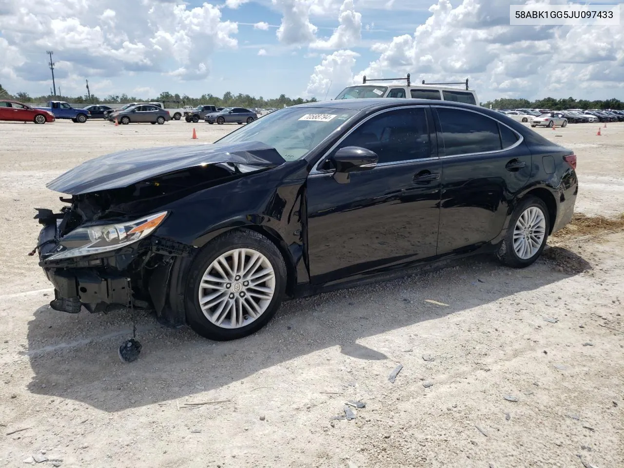 58ABK1GG5JU097433 2018 Lexus Es 350