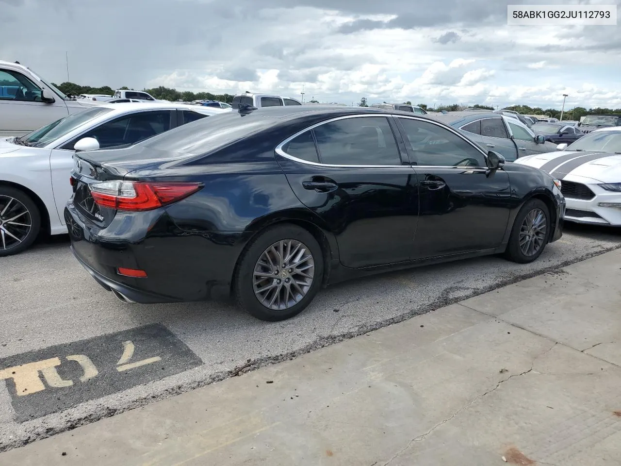 58ABK1GG2JU112793 2018 Lexus Es 350