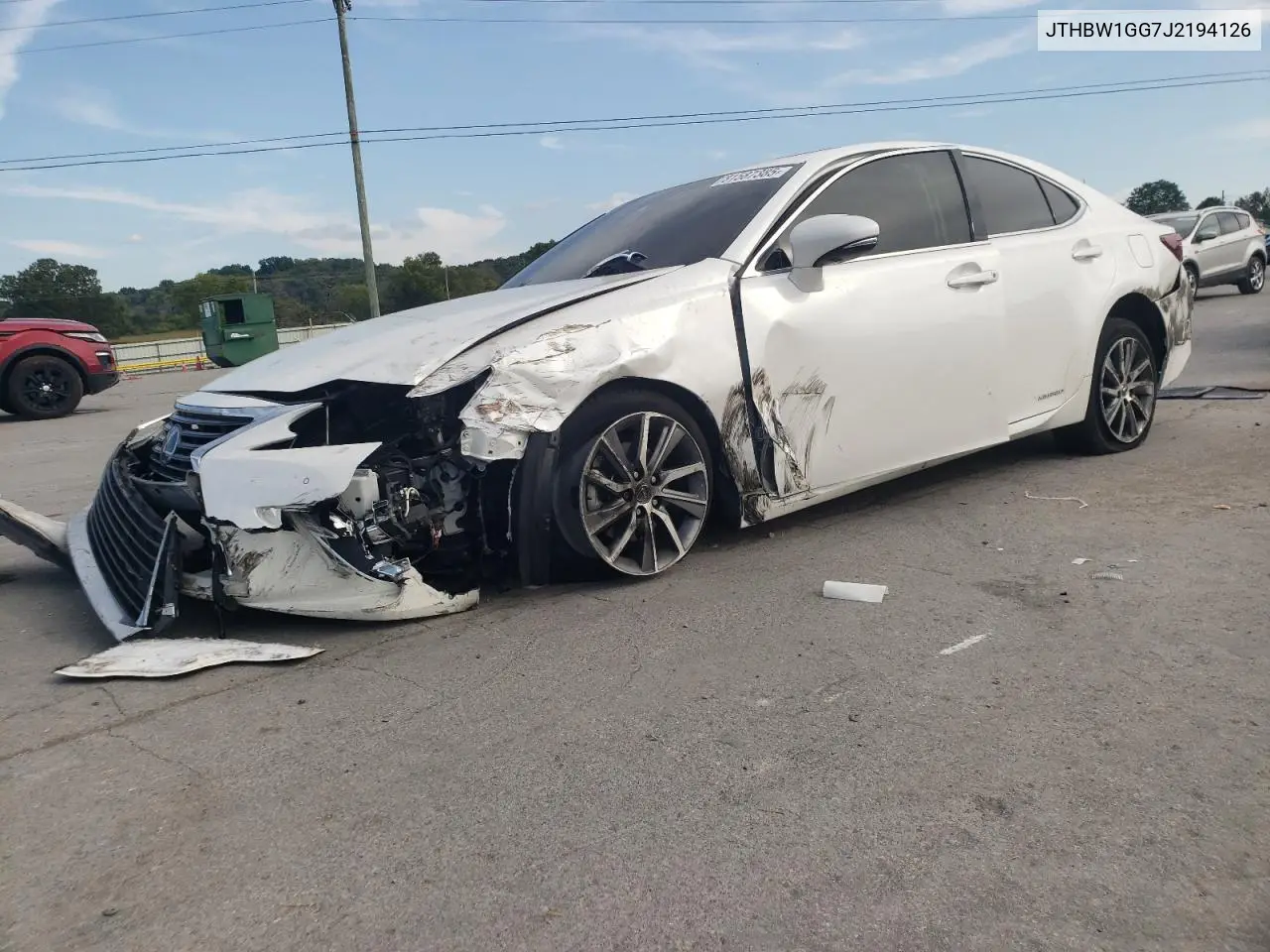 JTHBW1GG7J2194126 2018 Lexus Es 300H