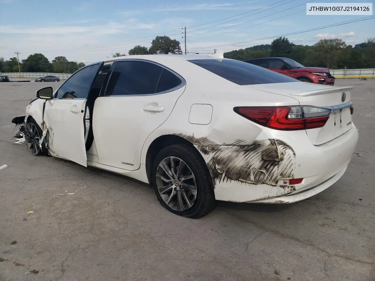 JTHBW1GG7J2194126 2018 Lexus Es 300H