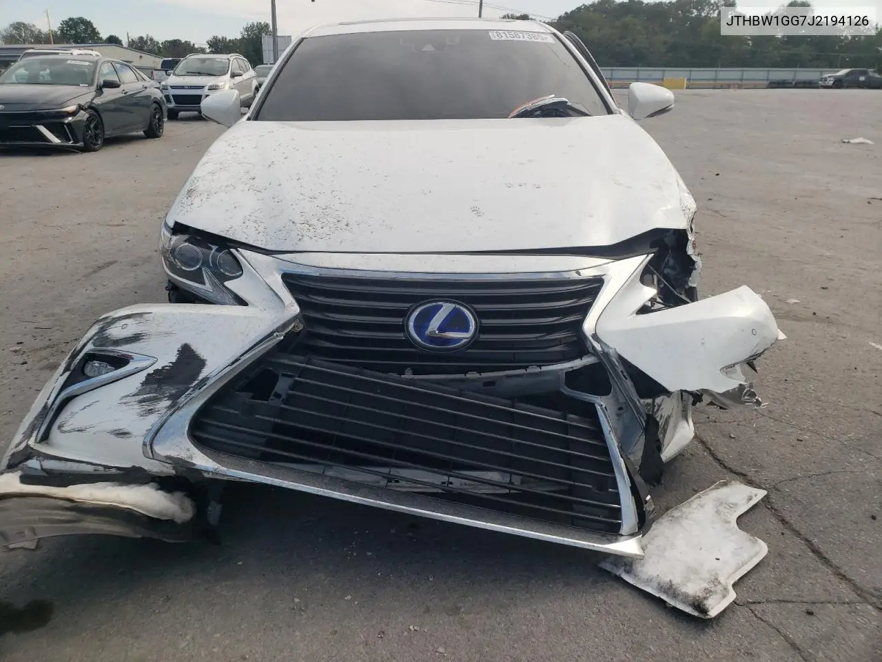 JTHBW1GG7J2194126 2018 Lexus Es 300H