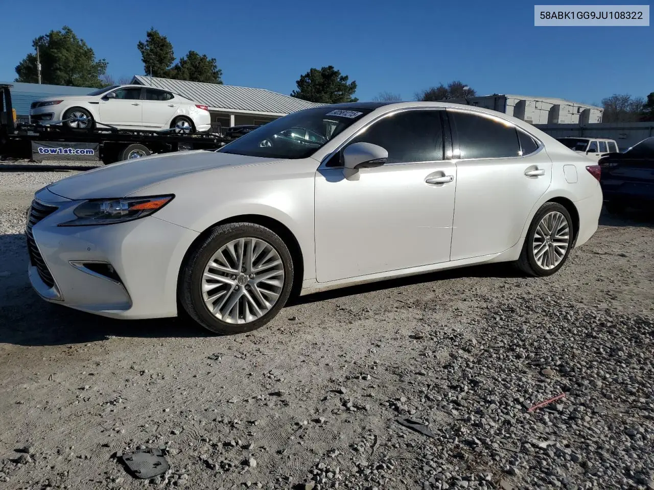 58ABK1GG9JU108322 2018 Lexus Es 350