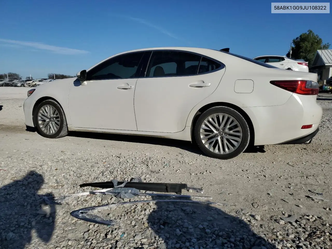 58ABK1GG9JU108322 2018 Lexus Es 350