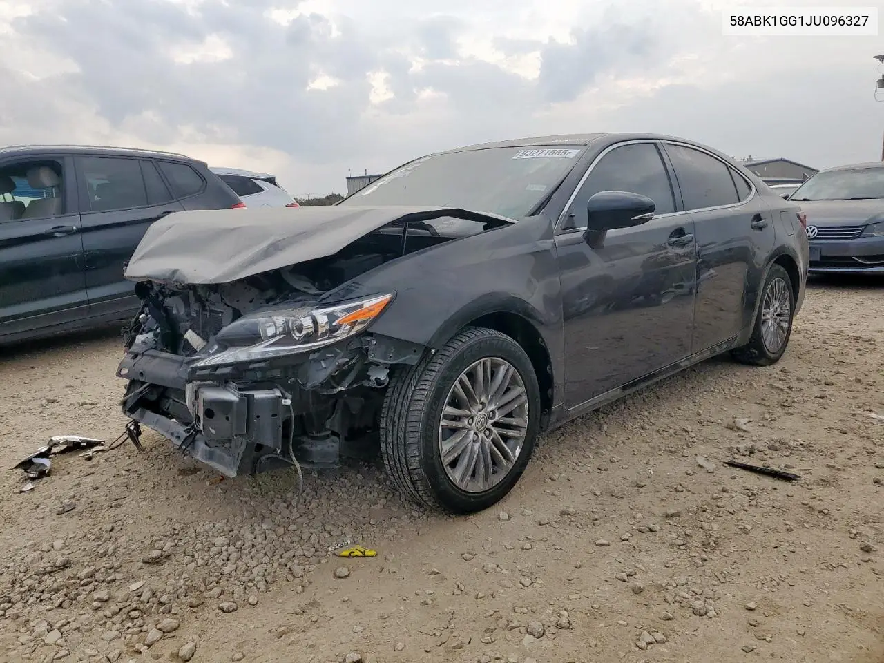 58ABK1GG1JU096327 2018 Lexus Es 350