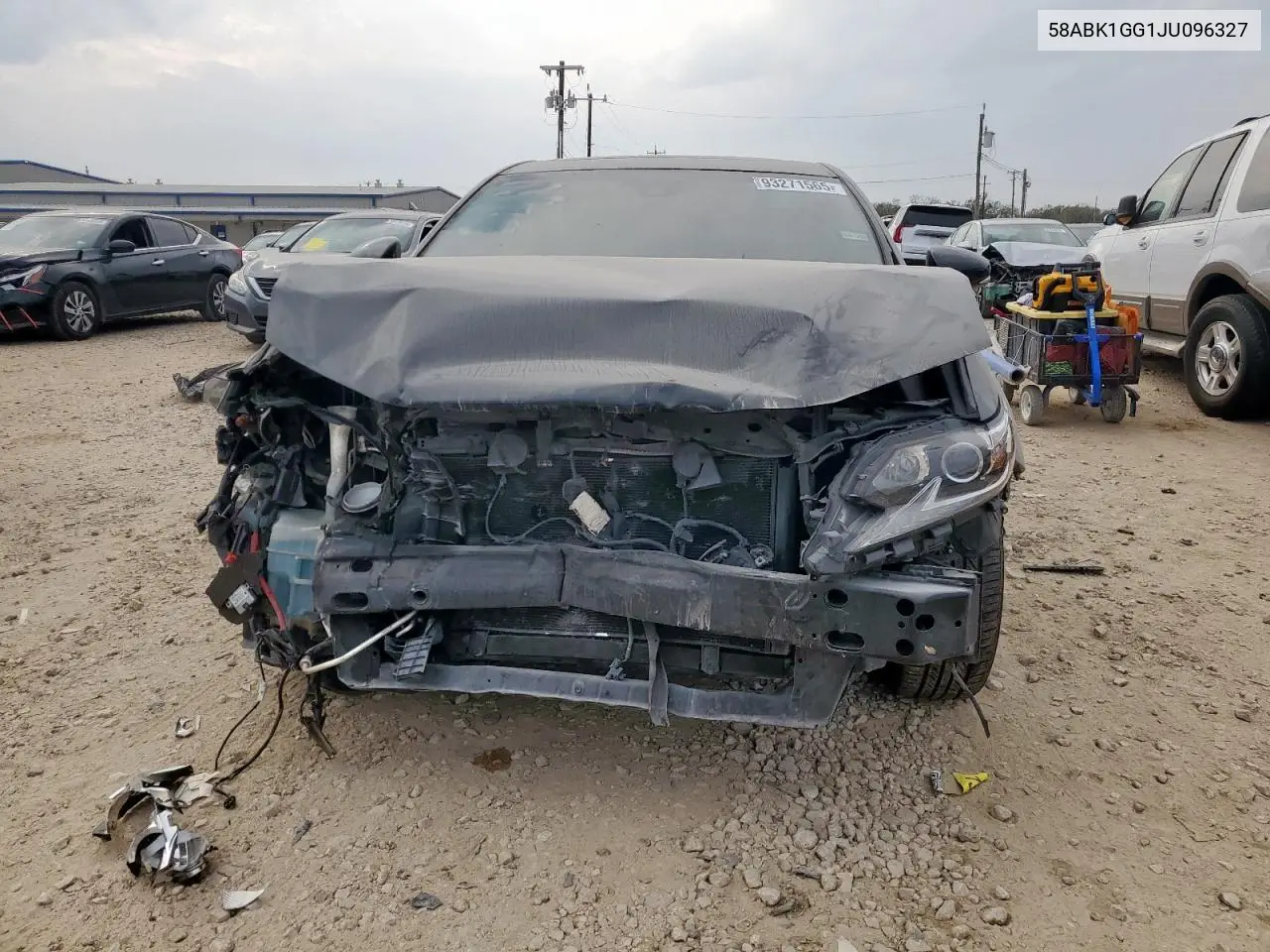 58ABK1GG1JU096327 2018 Lexus Es 350