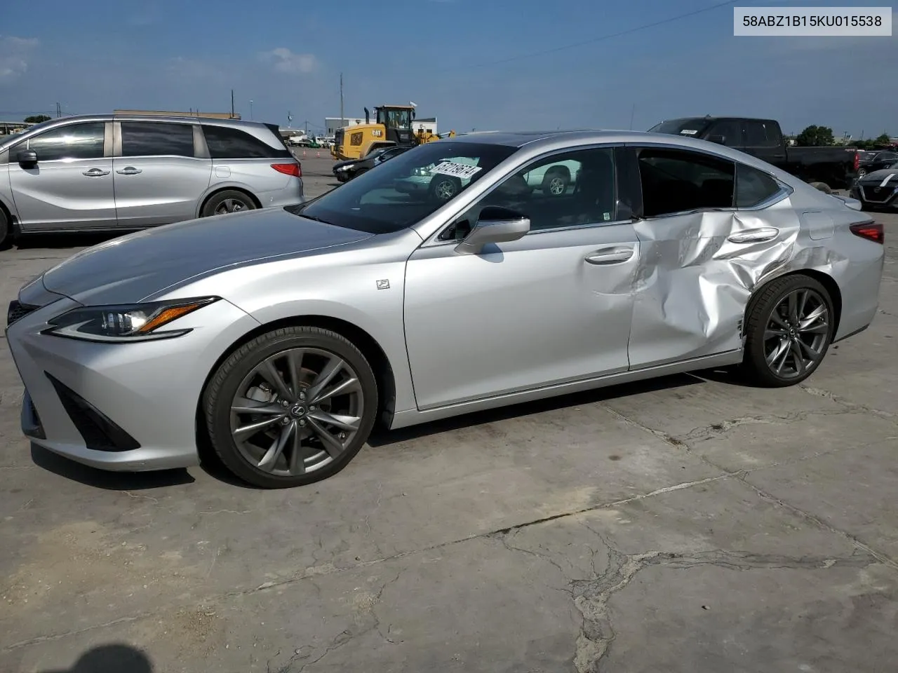 58ABZ1B15KU015538 2019 Lexus Es 350