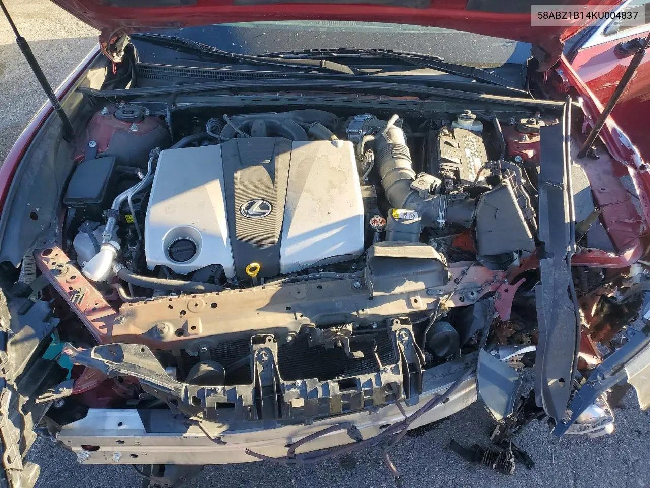 58ABZ1B14KU004837 2019 Lexus Es 350 Base