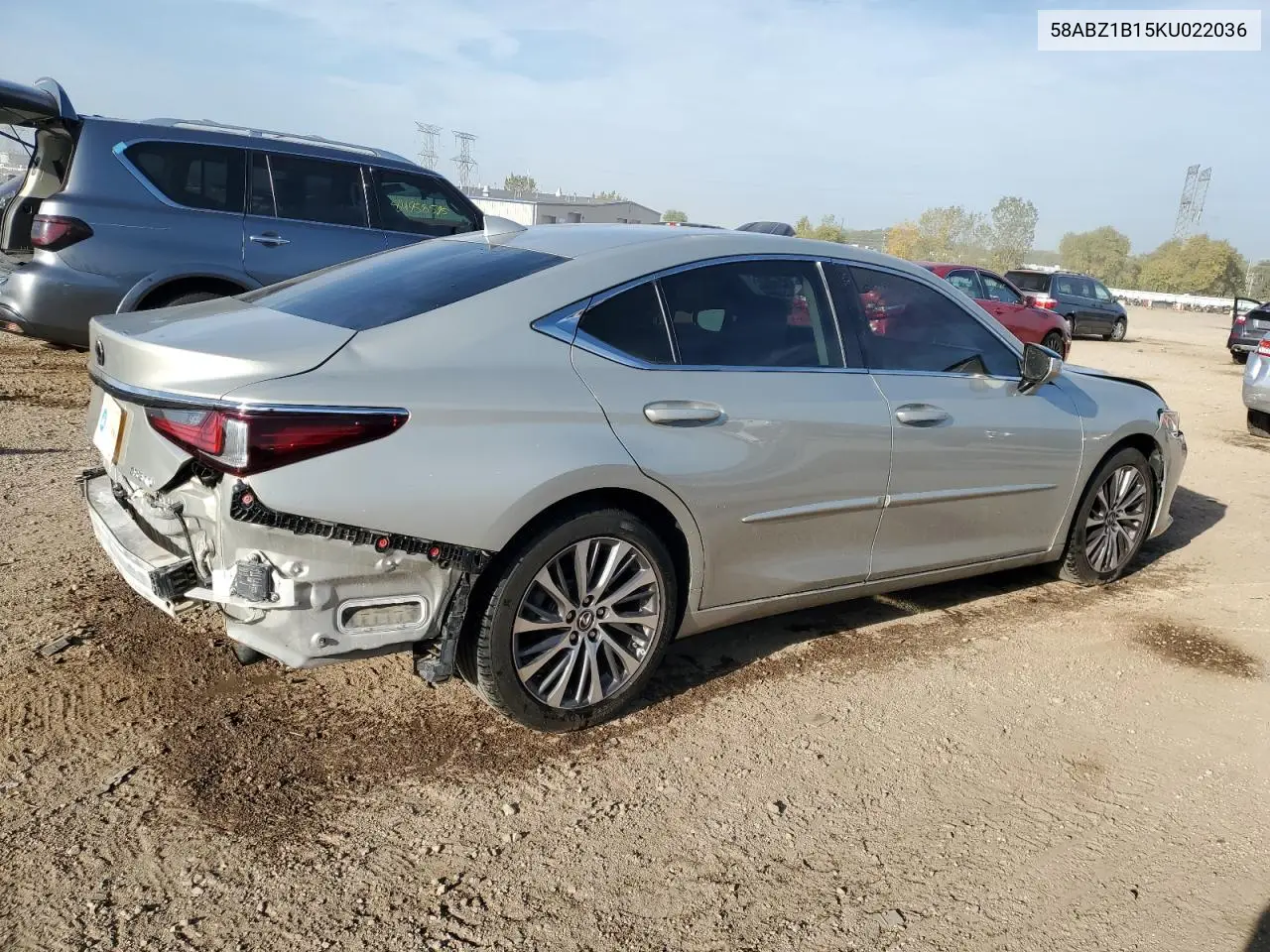 58ABZ1B15KU022036 2019 Lexus Es 350
