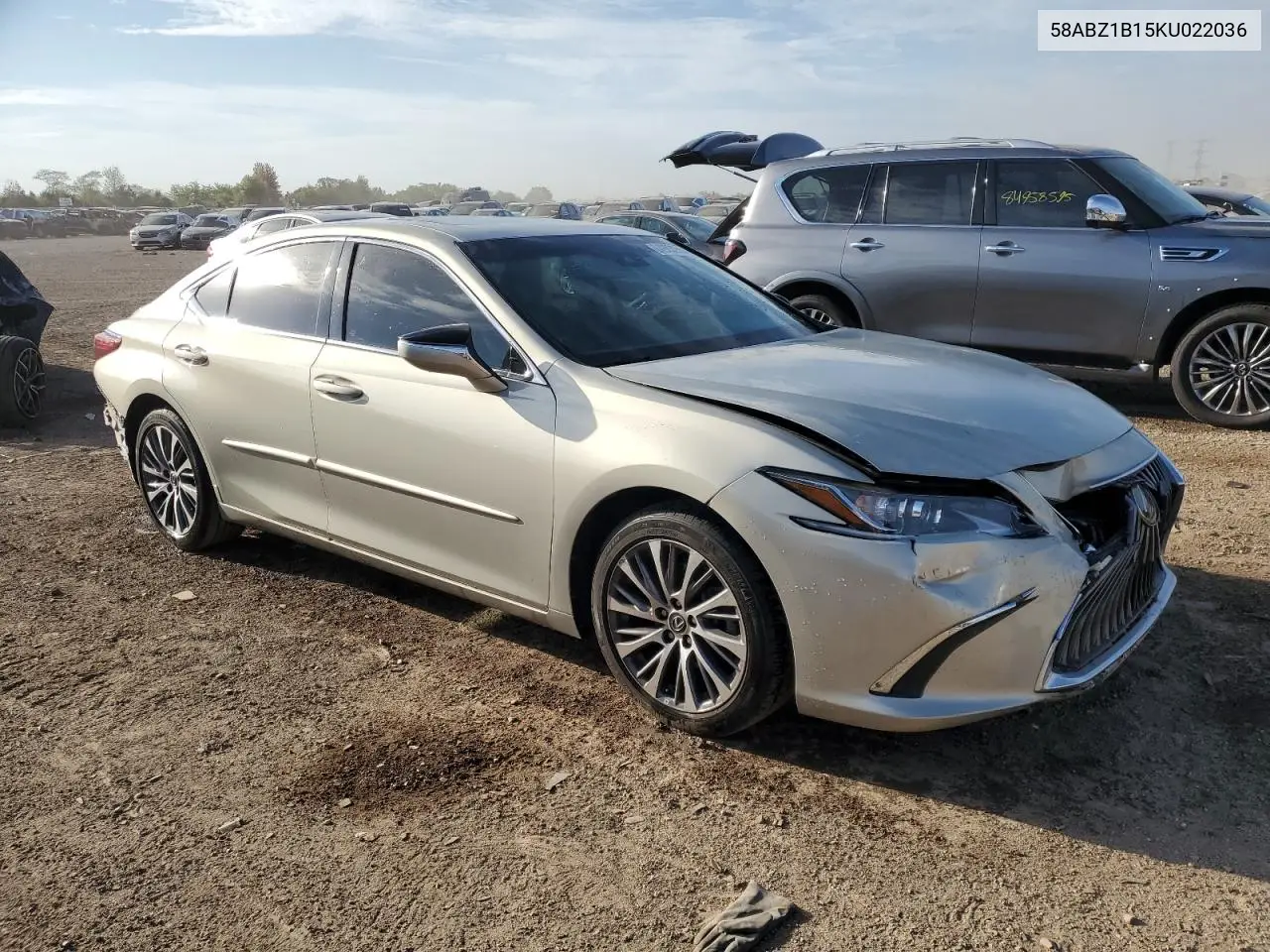 58ABZ1B15KU022036 2019 Lexus Es 350