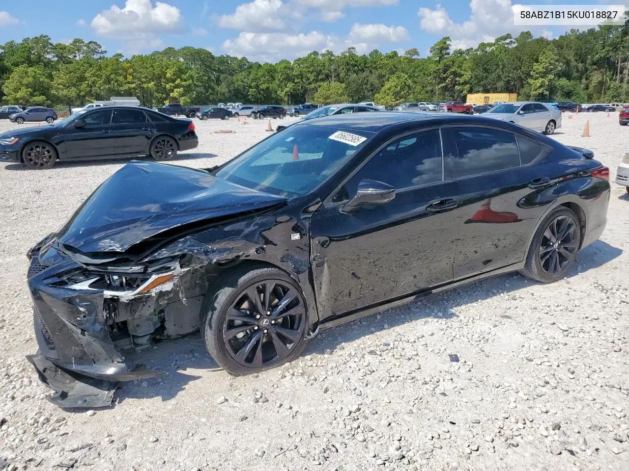 58ABZ1B15KU018827 2019 Lexus Es 350