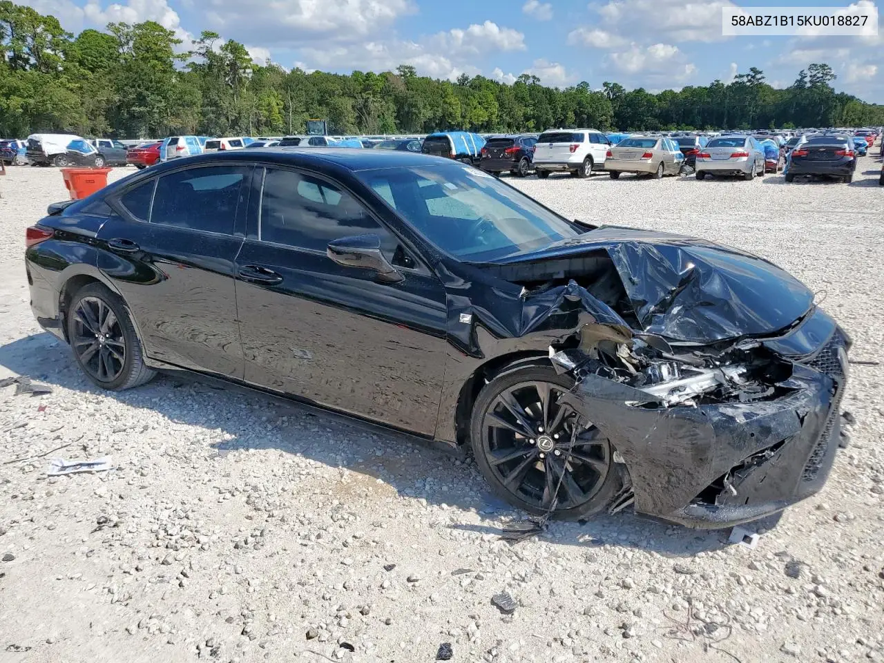 58ABZ1B15KU018827 2019 Lexus Es 350