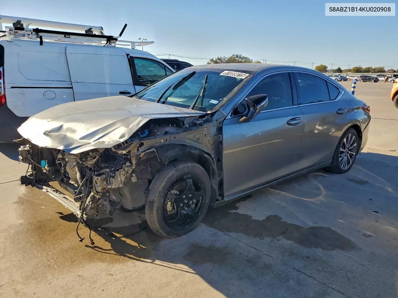 58ABZ1B14KU020908 2019 Lexus Es 350